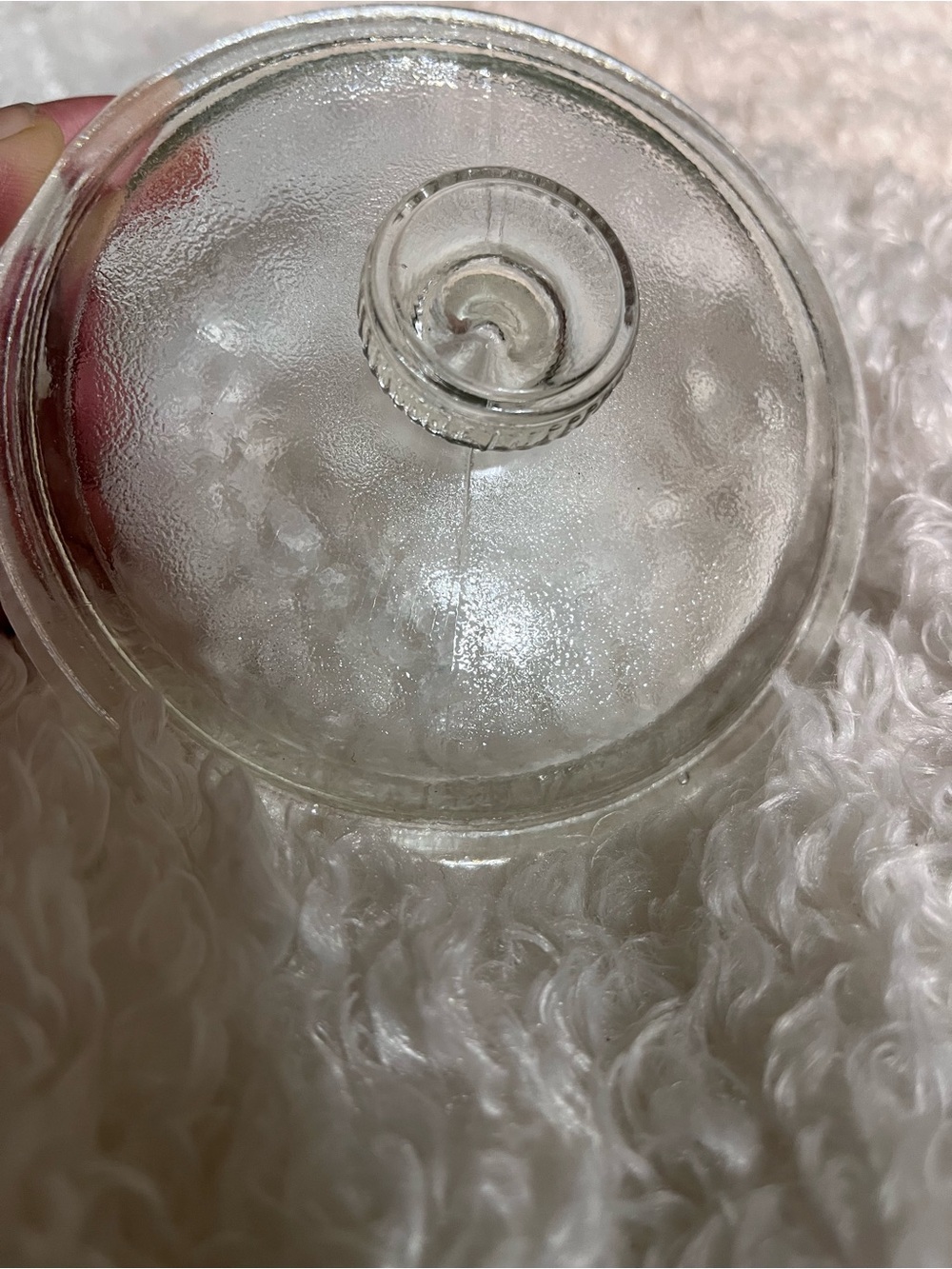 Pyrex style glass replacement lid unbranded